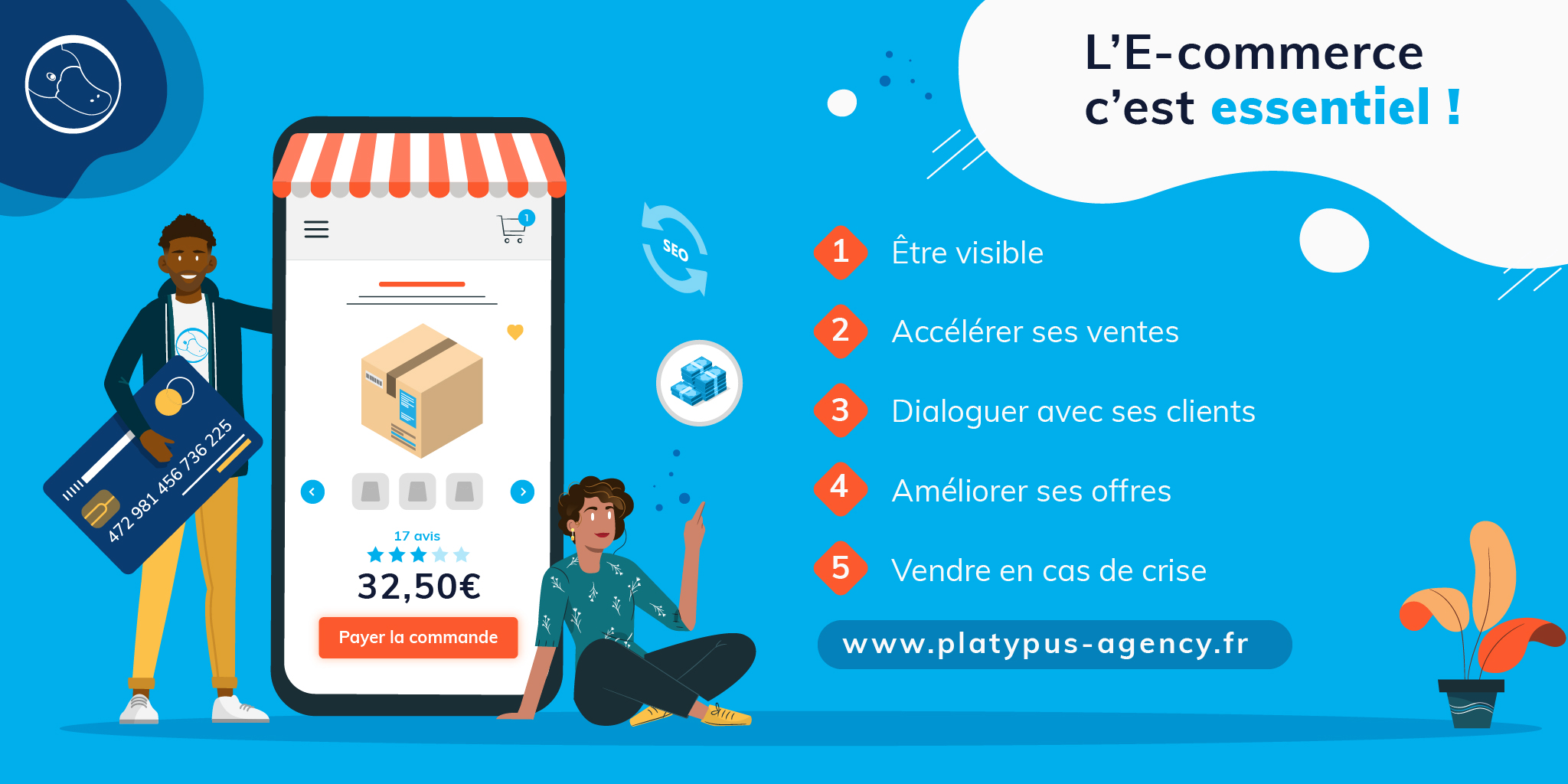 5 raisons pour lesquelles il faut se lancer dans l'e-commerce